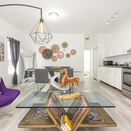 Home Midtown Miami - Wynwood Area With Backyard - Art District Near To Beach Extérieur photo