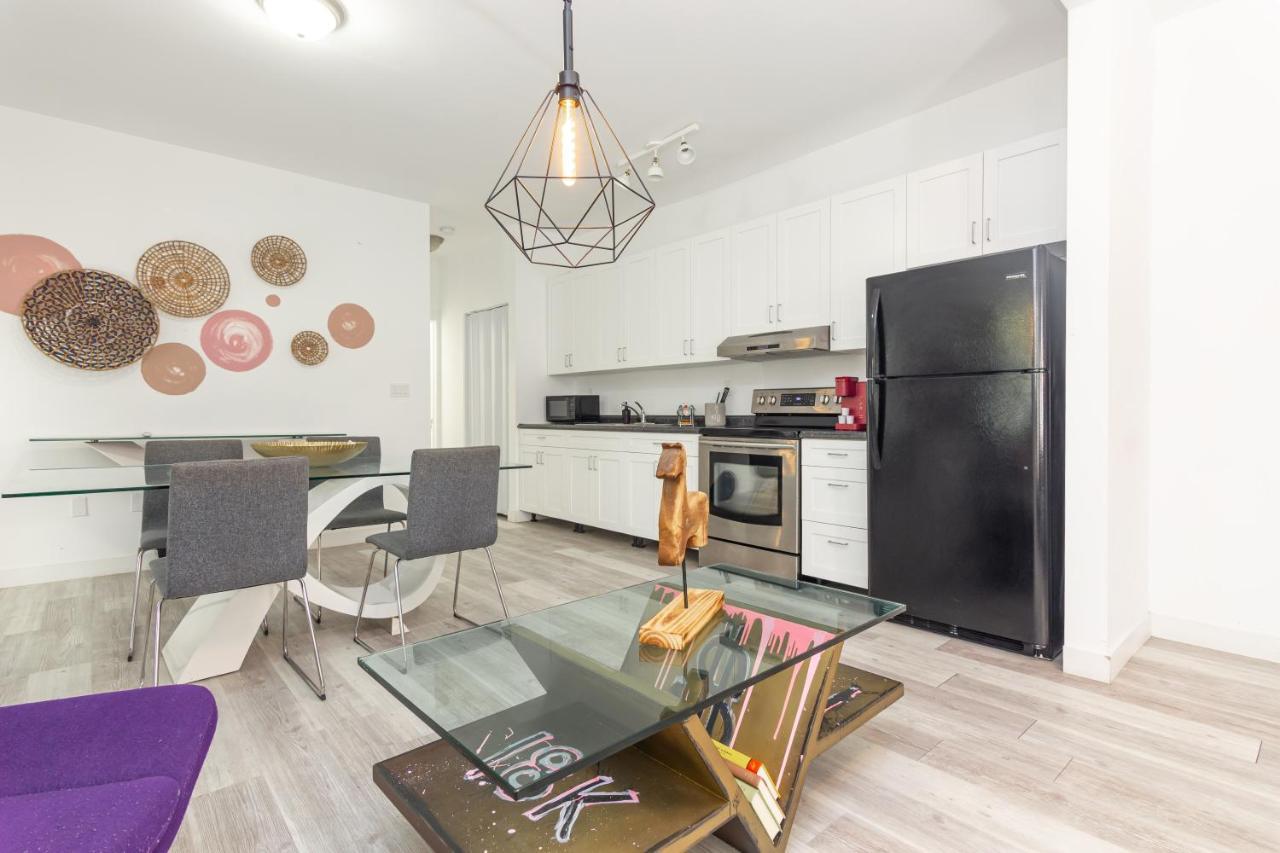 Home Midtown Miami - Wynwood Area With Backyard - Art District Near To Beach Extérieur photo