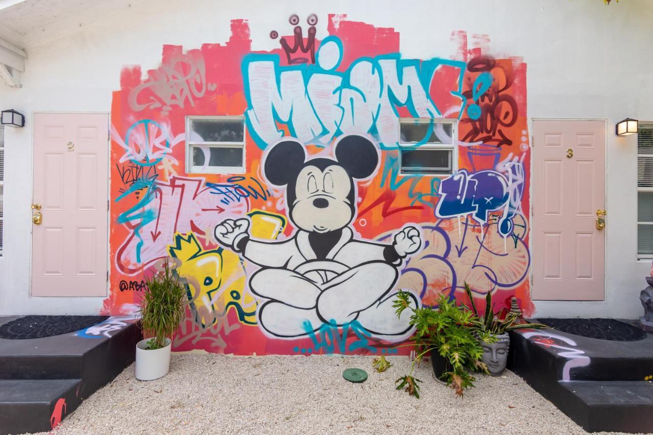 Home Midtown Miami - Wynwood Area With Backyard - Art District Near To Beach Extérieur photo