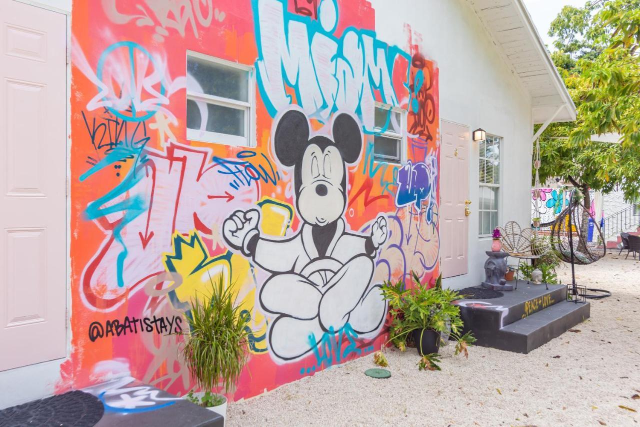 Home Midtown Miami - Wynwood Area With Backyard - Art District Near To Beach Extérieur photo